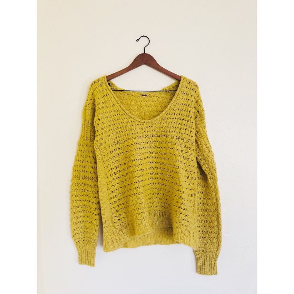 Free People Crashing Waves chunky knit sweater